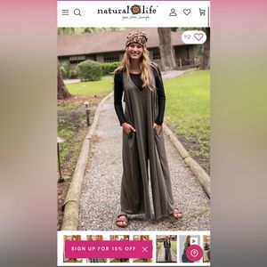 Natural Life Jumpsuit